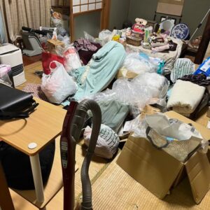 福岡県福津市でリフォームに伴う戸建住宅の家財撤去