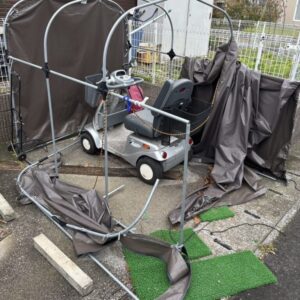 福岡市で不要になったシニアカーやテントの不用品回収