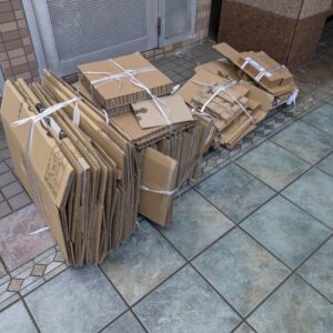 大牟田市で引越し後のダンボール処分