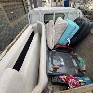 太宰府で不要になったソファやスーツケースなど処分